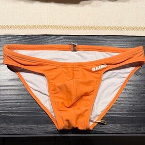 BANG! Men's Orange Swim Briefs